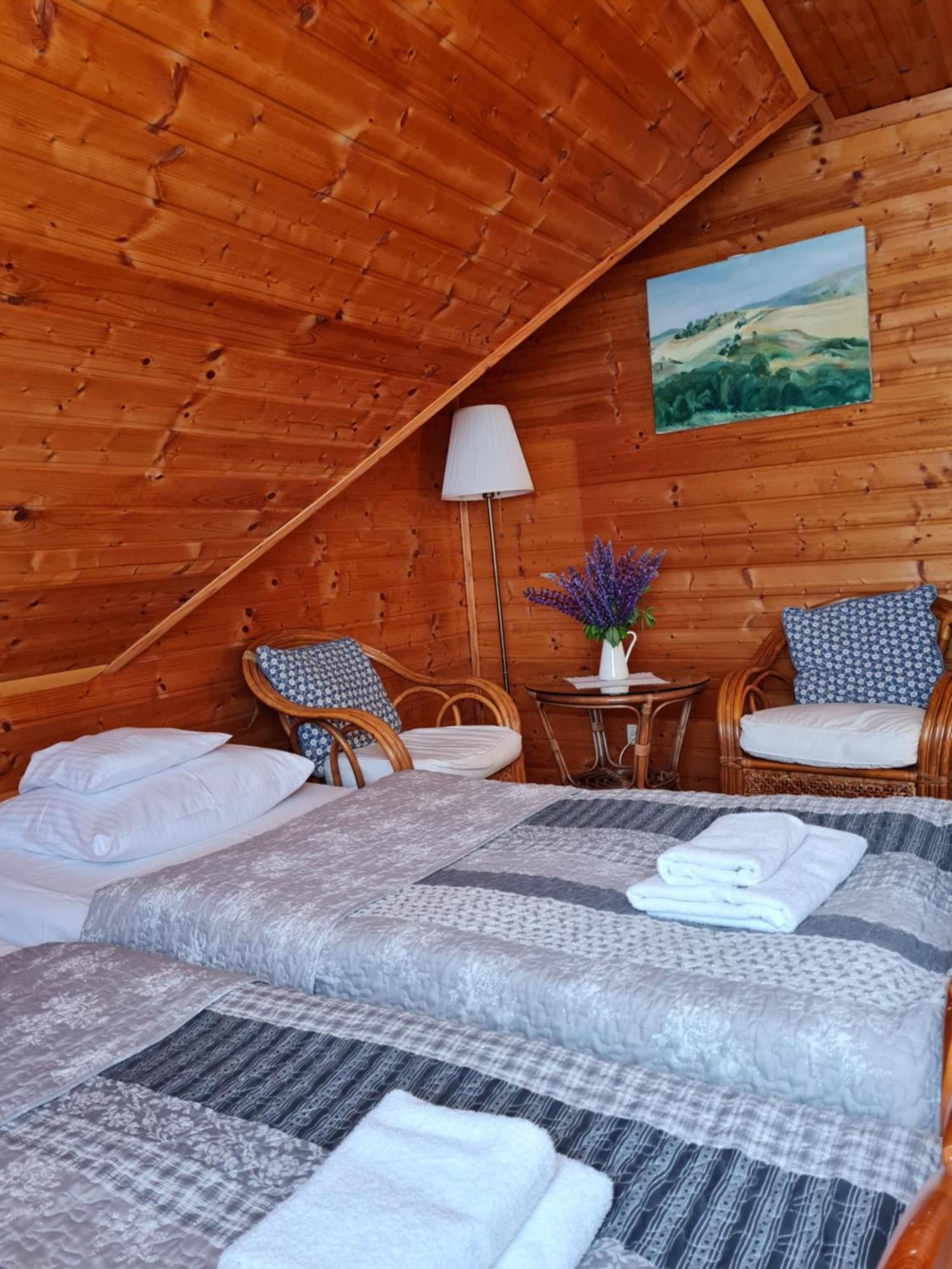 Wilcza Jama - Domki Z Bali Lutowiska Kamer foto